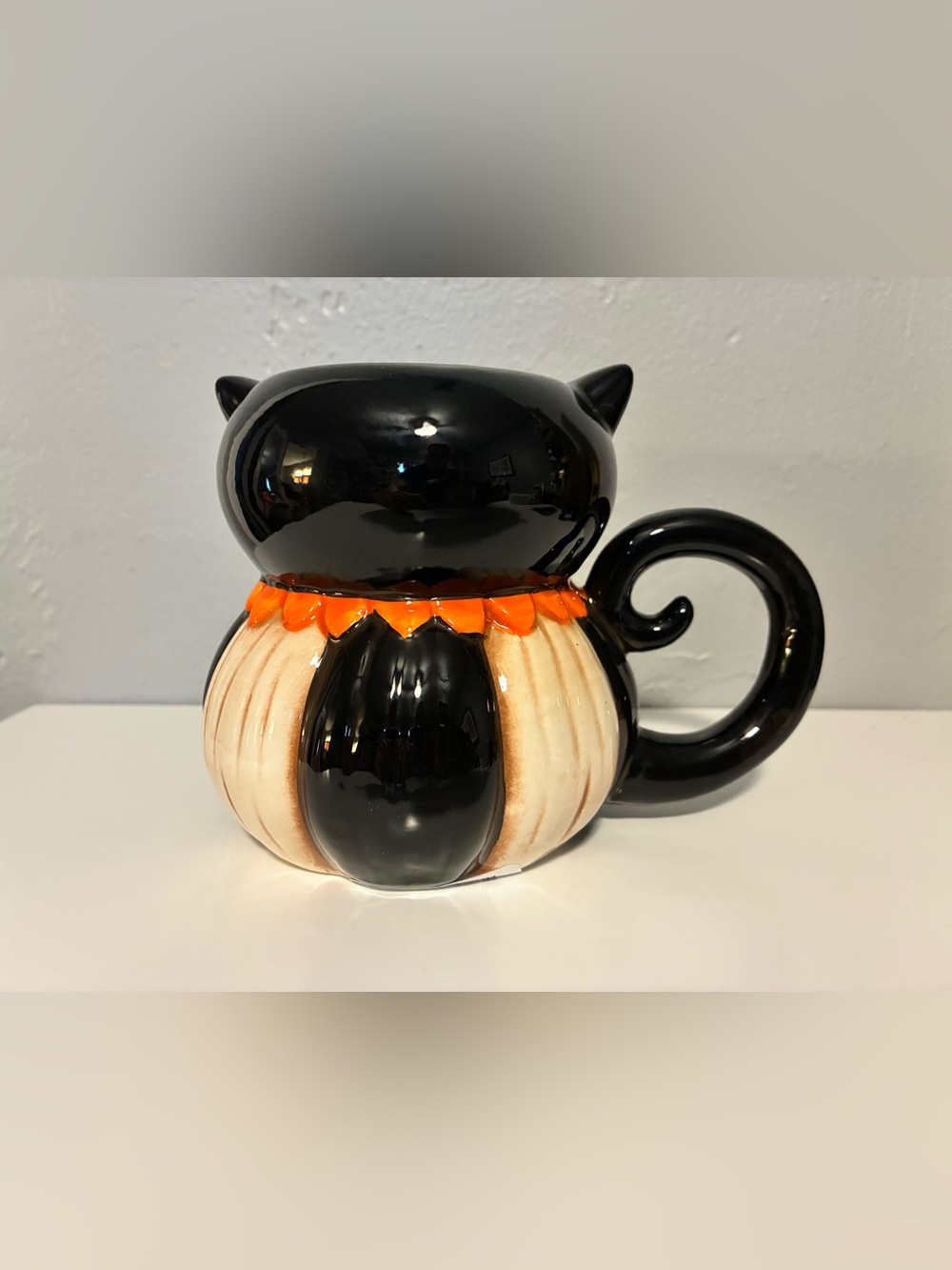 Johanna Parker Halloween Cat Coffee Mug - Picture 3 of 6